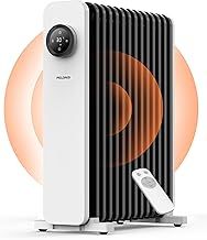 PELONIS Oil Filled Radiator with 3 Heat Settings, Electric Radiator Heater with Adjustable Thermostat, Portable Radiator Heaters for Home with 24 Hour Timer (2500W, Touch Control)