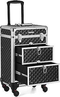 SONGMICS Cosmetic Case Trolley
