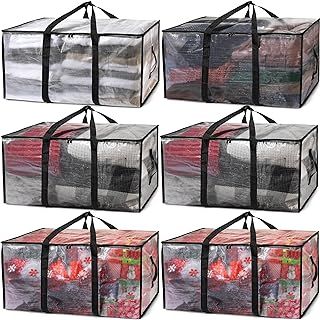 ClearSpace Oversized Moving Bags or Storage Bag – Large Moving Boxes with Backpack Straps, Zippers & Handles – Heavy-Duty Packing Bags for Moving, College Dorm, Christmas Decorations, 2 Pack