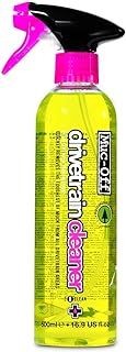 Muc-Off Drivetrain Cleaner, 500ml - Effective Bike Chain Cleaner and Chain Degreaser Spray for Bicycle Cleaning - Bike Cleaner for MTB/Gravel/Road/BMX Bike Chains, Black