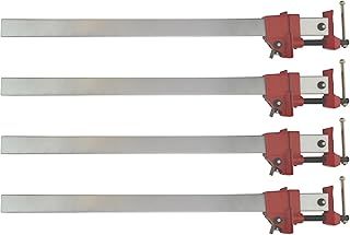 24" (600mm) Aluminium Sash Clamp Grip Bench Work Holder Vice Slide Cramp x 4