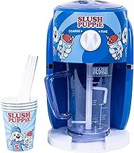 Slush Puppie Snow Cone Machine. Slushy Maker Ice Shaver. Makes up to 1 Litre of Delicious Slush Puppy in Minutes. Officially Licensed Slush Puppie Merchandise from Fizz Creations.