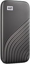 WD 4TB My Passport Portable SSD, External NVMe Solid State Drive, USB-C, up to 1050 MB/s, Works with PC, Xbox and Playstation, 2-meters drop resistance, Space Grey