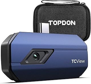 TOPDON TC001 Thermal Imaging Camera for Android, Infrared Thermal Imager USB C, 512x384 High Resolution, Testing Range -20℃-550℃, 0.1℃ Test Precision for Phone/Tablet/Windows