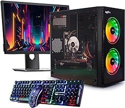 Budget Gaming PC 22” Bundle Intel Core i3-8GB RAM - 500GB HDD – GT 710 2GB NOVA ARGB Gaming Case - WINDOWS 10