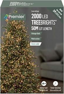 Premier 2000 Multi Action LED Treebrights with Timer (Vintage Gold)
