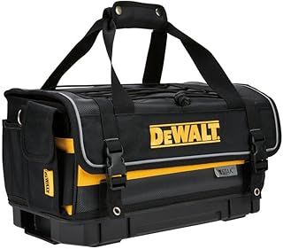 DEWALT Tool Bag, Easy Access Small Tool Pouch with Hard Bottom and Carrying Strap (DWST17624)