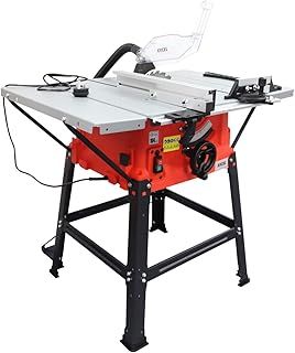 Excel TableSaw - CircularSaw Function 1800W 10” (250mm) with 5000rpm Underframe – High Spec with Attachable Table Sides – Make Longitudinal & Angle Cuts with Carbide-TippedSaw Blade Fixable