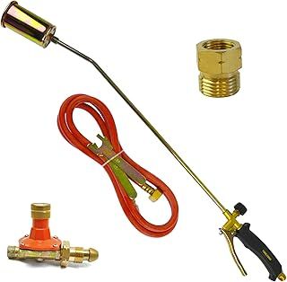 AB Tools Gas Torch Burner 2m Hose Roofer Plumber Weed Propane & Regulator