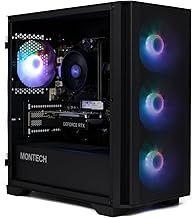 Gamer PC AMD Luna 5 • Ryzen 5 5500 • RTX 3050 6GB DDR6 • 16GB 3200MHz DDR4 • 1TB NVME SSD • 500W PSU Bronze Rated • Black Mesh RGB Gaming PC • WiFi • Windows 11