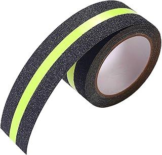 Anti Slip Grip Tape Glowing in Dark, Non Slip Adhesive Stair Treads, High Traction Safety Tape for Stairs Steps Decking Indoor & Outdoor, Extra Long 5m x 50mm Wide