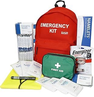 EVAQ8 Care Home Fire Evacuation Kit - Emergency Grab Bag