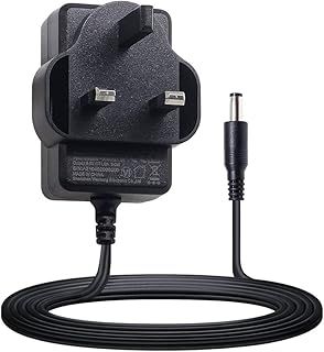 Guitar Pedal Power Supply Adapter 9V DC 1000mA 1A for Most Guitar Bass Effect Pedal 9V DC Center Negative
