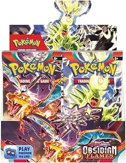 Pokémon TCG: Scarlet & Violet—Obsidian Flames Booster Display Box (36 Booster Packs)