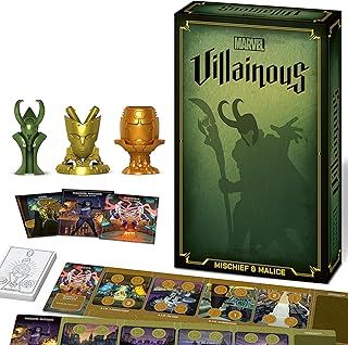 Ravensburger Marvel Villainous: Mischief & Malice Strategy Board Game for Ages 12 & Up – The First Marvel Villainous Expandalone