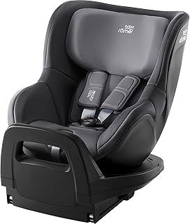 BRITAX RÖMER car Seats, DUALFIX 2 Z LINE, i-Size, 360 Spin/Swivel/Rotation, ISOFIX car seat, from 3 Months to 4 Years, 61-105 cm (Group 0 + / 1), Space Black