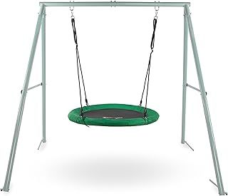 HyperMotion Garden Swing Nest with Frame – Safe Outdoor Fun and Relaxation for Kids with Durable Design