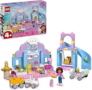 LEGO Gabby’s Dollhouse Gabby’s Kitty Care Ear Set, Animal Playset for Kids, Role-Play Toy for 4 Plus Year Old Girls & Boys, with Slide and Figures, Birthday Gift for Kids 10796