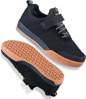 SANDUGO Men's Mountain Bike Shoes Elastic Closure | Lightweight, Waterproof, Breathable MTB Shoes