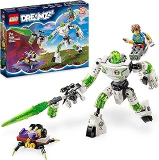 LEGO DREAMZzz 2-in-1 Mateo and Z-Blob the Robot Toy Set with Robot Figure plus Jayden & Mateo Minifigures, Imaginative Dream Adventure Play Based on the TV Show, Toys for Kids Aged 7+ 71454