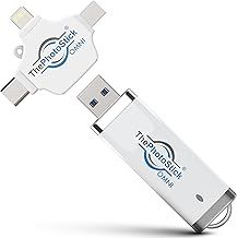 Omni 64GB - Secure Photo & Video Backup and Transfer | Digital File Organization | USB & Multiport Connection for Phones, Tablets and Computers | Portable Memory | External Storage