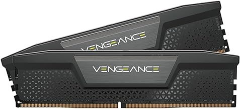 CORSAIR VENGEANCE DDR5 RAM 16GB (2x8GB) 5200MHz CL40 Intel XMP iCUE Compatible Computer Memory - Black (CMK16GX5M2B5200C40)