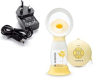 Medela Swing Flex Single Electric Breast Pump - Compact design, featuring PersonalFit Flex shields and Medela 2-Phase Expression Technology