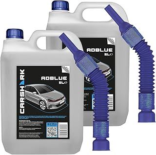 AdBlue Diesel Exhaust Fluid Additive, 2 x 5 Litres, Easy Pour Spout, Multi-Pack