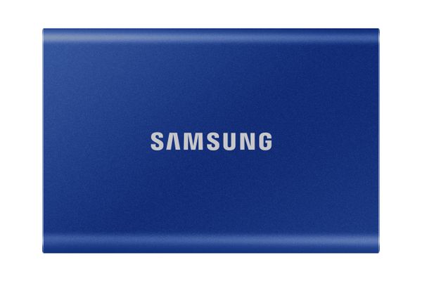 Samsung T7 Portable SSD - 1 TB - USB 3.2 Gen.2 External SSD Indigo Blue (MU-PC1T0H/WW)