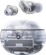 Beats Studio Buds + | True Wireless Noise Cancelling Earbuds, Enhanced Apple & Android Compatibility, Built-in Microphone, Sweat-Resistant Bluetooth Headphones, Spatial Audio – Transparent