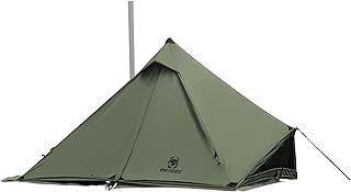 OneTigris CONIFER Canvas Teepee Hot Tent with Stove Jack, Snow Skirt for Winter Camping