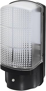 Long Life Lamp Company 7w LED Bulkhead Dusk to Dawn Sensor Security Light Very Bright 100w Output Cool White Light