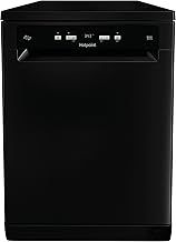 Hotpoint Full Size Freestanding Dishwasher - Black - 14 Place Settings - E Rated - HFC3C26WCB