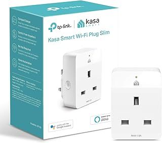 TP-Link Kasa Mini Smart Plug, Max 13A,Wi-Fi Outlet, Works with Amazon Alexa, Google Home and Samsung SmartThings, Wireless Smart Socket (KP105), A Certified for Humans Device