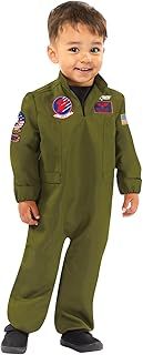 amscan - Officially Licensed Top Gun Maverick Baby & Toddler Fancy Dress Costume Age: 0 Mth - 3 Yrs