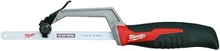 Milwaukee 48-22-0012 Compact Hack Saw 10-Inch,Red Black