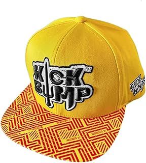 Kick Bump Cap with Snapback and Flat Peak - Junior Yellow