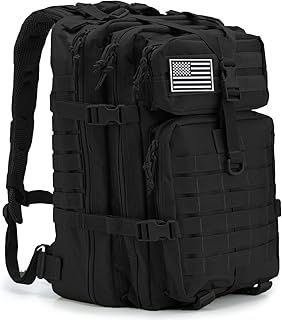 QT&QY 45L Tactical Military Backpacks For Men Camping Hiking Trekking Daypack Bug Out Bag Lage MOLLE 3 Day Assault Pack