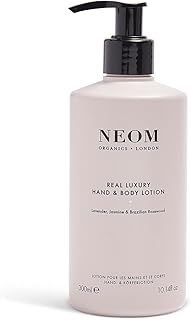 NEOM – Real Luxury Hand & Body Lotion, 300ml | Lavender, Jasmine & Sandalwood | Nourish and Soften