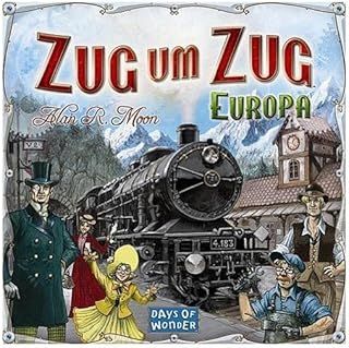 Asmodee 200098 "Ticket to ride: Europe" Boardgame - German Version