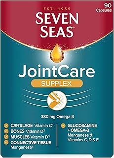 Seven Seas JointCare Supplex with Glucosamine plus Omega-3, 90 Capsules