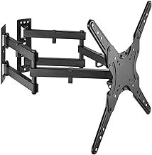 Heavy Duty Swing Arm Corner TV Wall Bracket 23'' 24'' 28'' 32'' 37'' 40'' 42'' 43'' 46'' 50'' 55'' VESA Max 400x400 Black