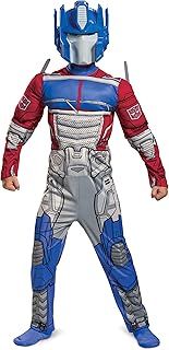 Disguise Official Transformers Optimus Prime Costume Boys, Superhero Costume For Boys Available In Sizes S, M and L