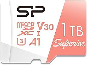 SP Silicon Power 1TB Micro SD Card U3 Nintendo-Switch Compatible, SDXC microsdxc High Speed MicroSD Memory Card with Adapter