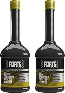 2 x Forte Diesel Specialist Vehicle Injector Cleaner Car Fuel 400ml Lower Emissions