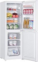 F1448W 50/50 Fridge Freezer with 3 Clear Drawers, 142 Litre Capacity, 3 Adjustable Glass Shelves, 48 cm Wide, White