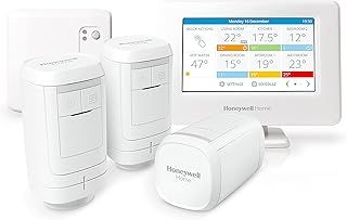 Honeywell Home THR99C3013 evohome WiFi Smart Thermostat Kit and Boiler Relay Module, Save Energy & Money, White