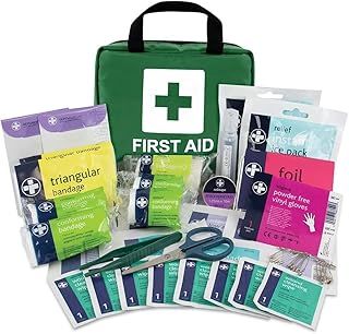 Lewis-Plast Premium First Aid Kit For Home Car Holiday And Workplace - Includes Bandages, Eye Pods, Ice Packs And Essentials For Everyday Situations, 90 Count (Pack of 1)