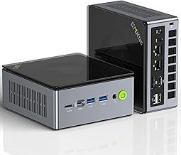 M7 Pro AMD Ryzen 9 Gaming Mini PC 6950H(8C/16T) Dual LAN 2.5Gbps Mini Computer Windows 11 Pro, 32GB DDR5 4800MHz Dual Channel (16GB*2) 1TB PCIe SSD, USB4.0, HDMI, DP, USB-C, WiFi 6E, BT 5.2