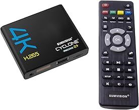 Sumvision Cyclone Micro 2+ 4K UHD MKV HDMI H.265 TV Media Player for Movies Music (Latest Ultra High Definition ARM Quad Core Engine) Digital Cinematic Surround Sound Audio (UK DESIGN UK TECH SUPPORT)